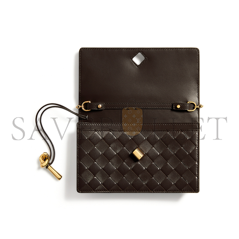 B0tt*ga Ven*ta ANDIAMO POUCH ON CHAIN 844107VCPP22190 (19*12.5*4cm)